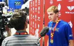 North Vancouver swimmer wins BC's first gold medal of week two at the Canada Games